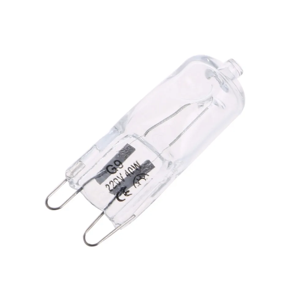 Wholesale High Bright G9 Halogen Capsule Light Bulb 25W 40W 60W 220V Warm Lamp