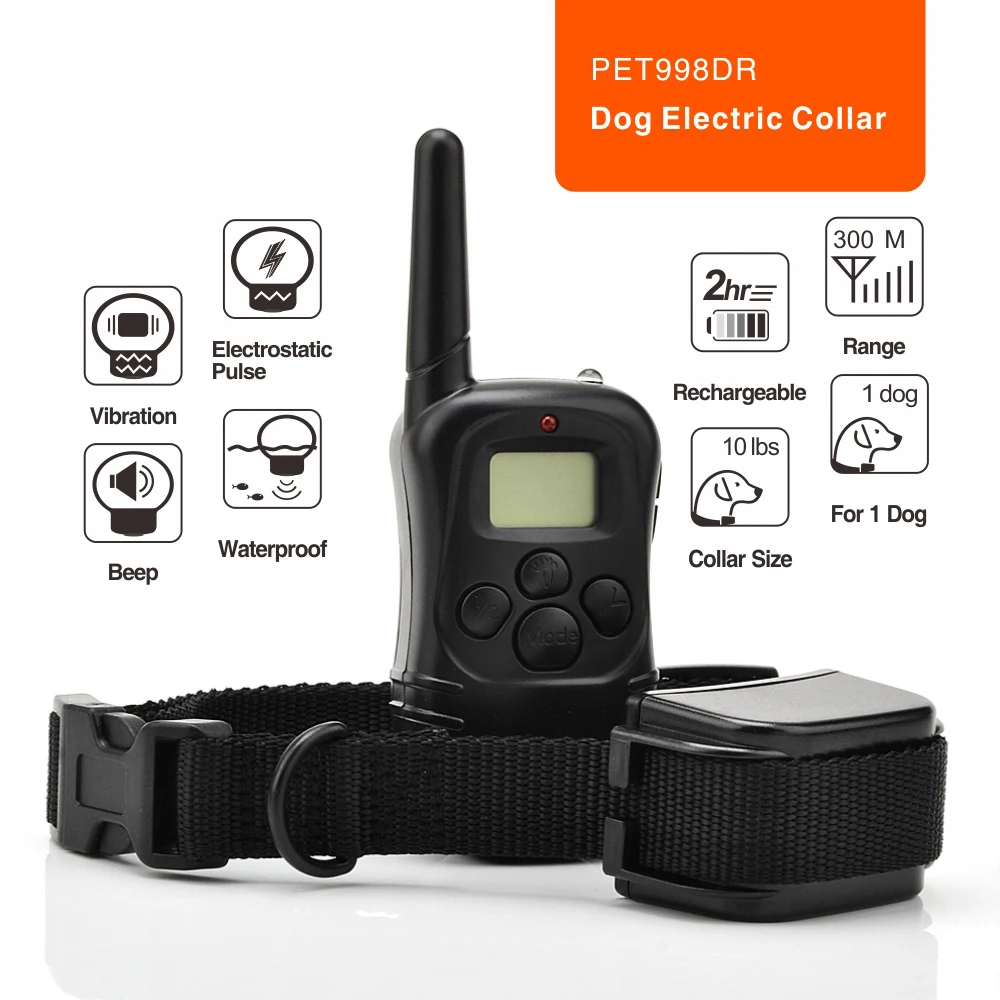 Collar Training Electric Shock Collar Remote Training Collar for Dogs