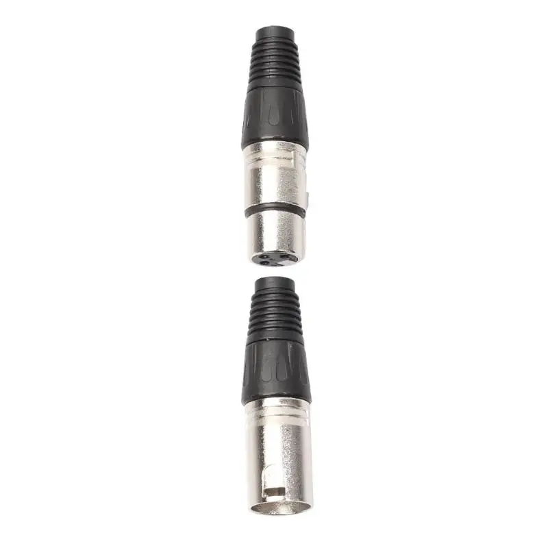 8 шт. 4 штекера гнезда XLR 3Pin разъем микрофон аудио кабель провода