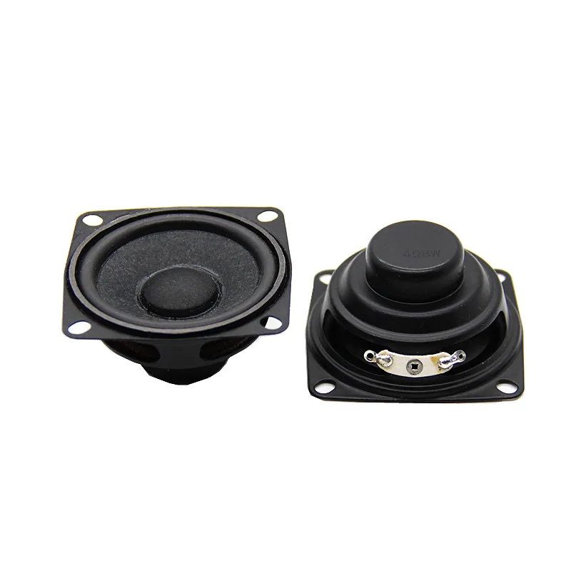 2PCS 53mm2 inch Magnetic Speaker 4 ohm 8W Small Bass Multimedia Speaker with fixed hole 2PCS 53mm2 inch Magnetic Speaker 4 ohm 8W Small Bass Multimedia Speaker with fixed hole