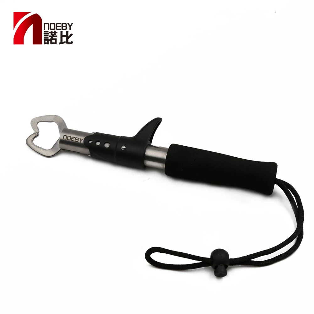NOEBY الأسماك قبضة 22 cm/130g المحمولة الفولاذ المقاوم للصدأ و سمكة بلاستيكية الشفاه قبضة المنتزع الصيد القابض الصيد معالجة أدوات انتزاع الصيد