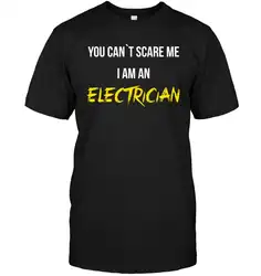 Возьмите бренд вы не можете напугать меня я электрик футболка мужская с коротким рукавом Футболка