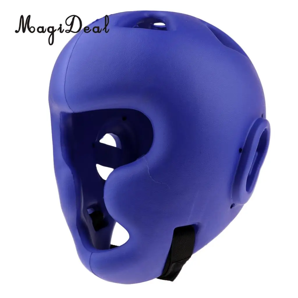 MagiDeal Essential Boxing MMA Kickboxing Headgear Protective Gear Professional Lightweight Foam boxing head guard safety Helmet