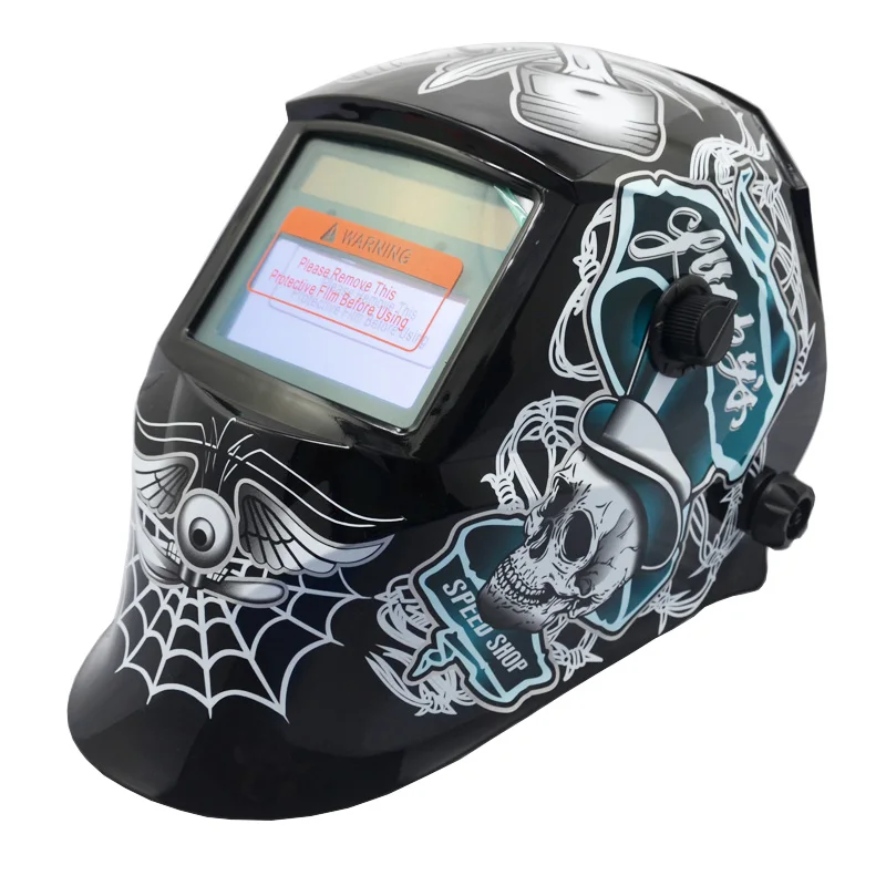 Хамелеон стеклянный фильтр объектива маска сварщика промышленный MIG TIG комфортное качество авто-затемнение сварочный шлем маска JD05-2200de-YG