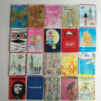 

Cartoon Thin section Credit Card Holder,PVC Leather ID Card Bag,Business Porte Carte Simple,Travel Passport Cover 14*9.6CM
