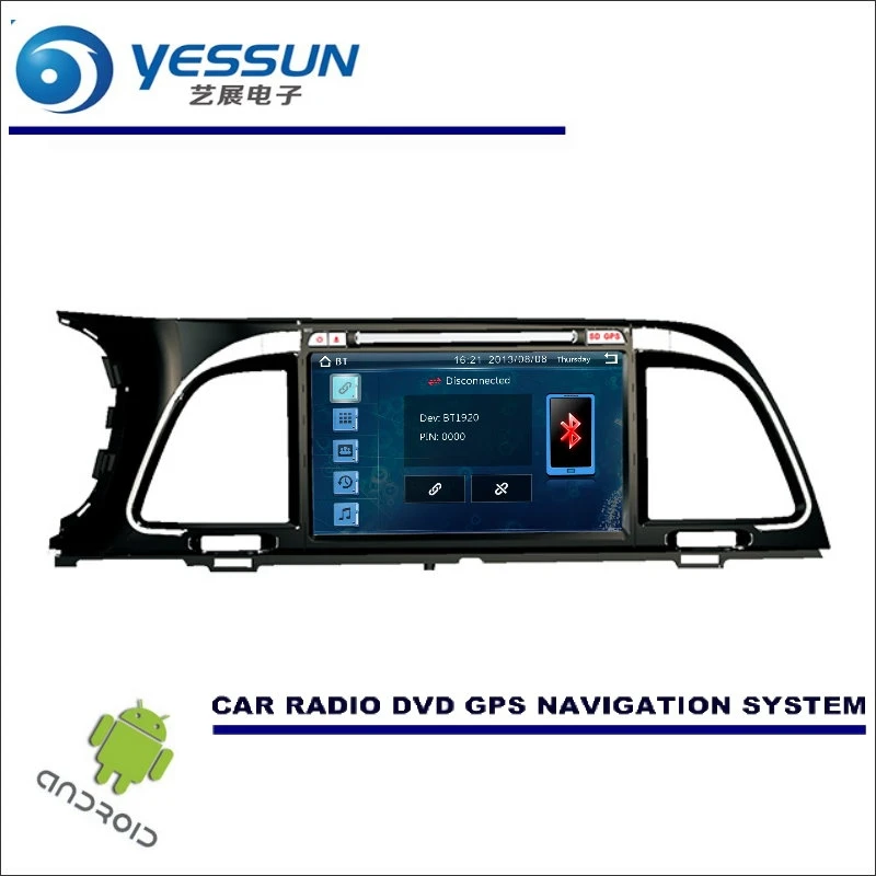 Top YESSUN Wince / Android Car Multimedia Navigation System For Kia K4 2014~2017 / CD DVD GPS Player Navi Radio Stereo HD Screen 5