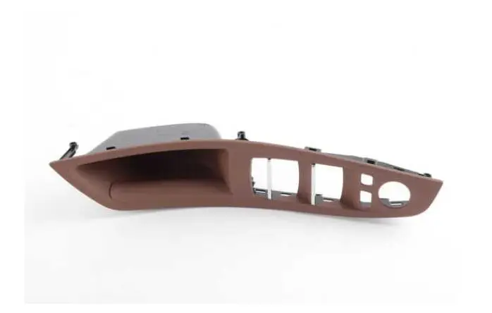 Black Front Left Inner Door Handle Recessed Grip Switch Panel for BMW F10 F11