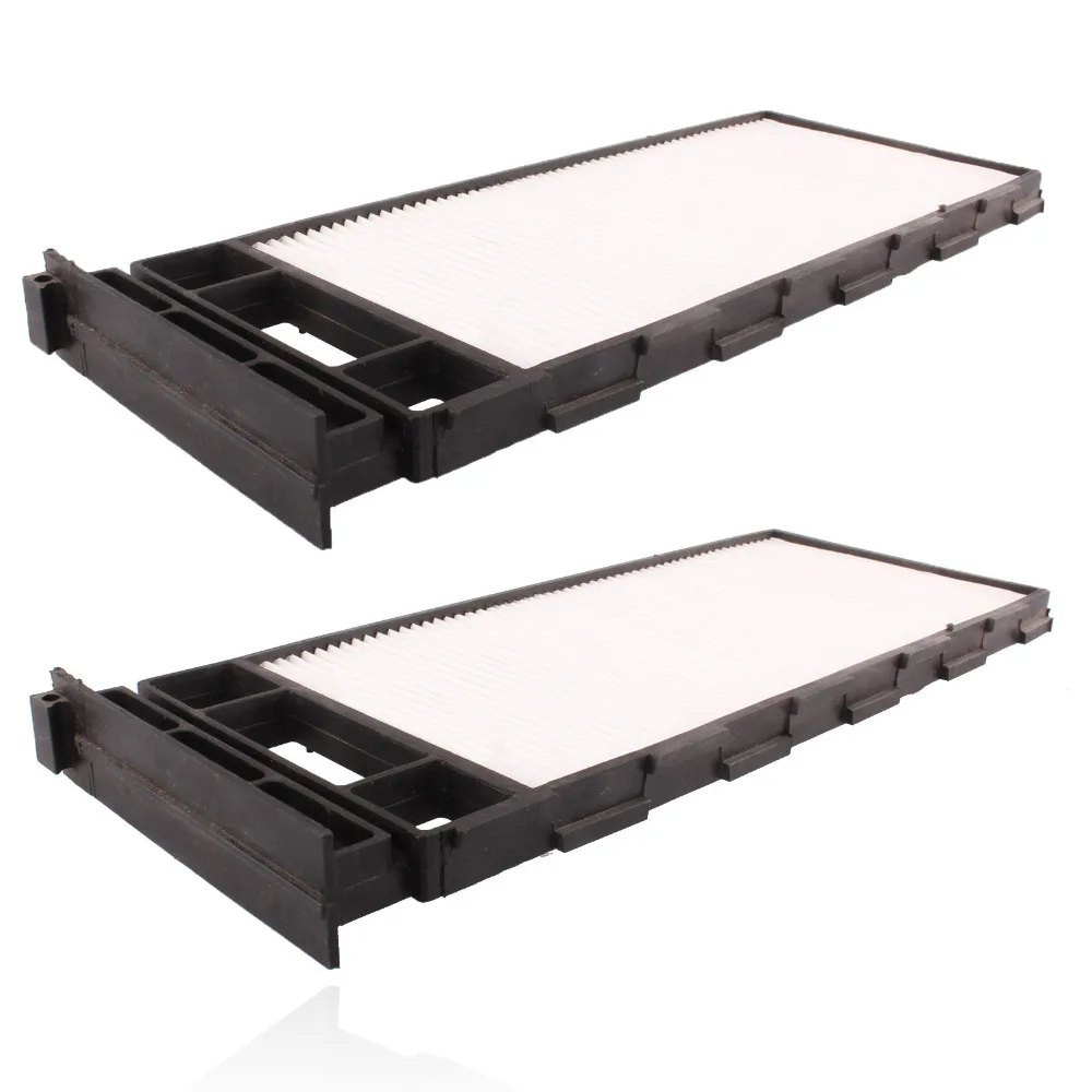 2PCS New White 999M1 VP003 Cabin Charcoal Air Filter AC Plastic Casing