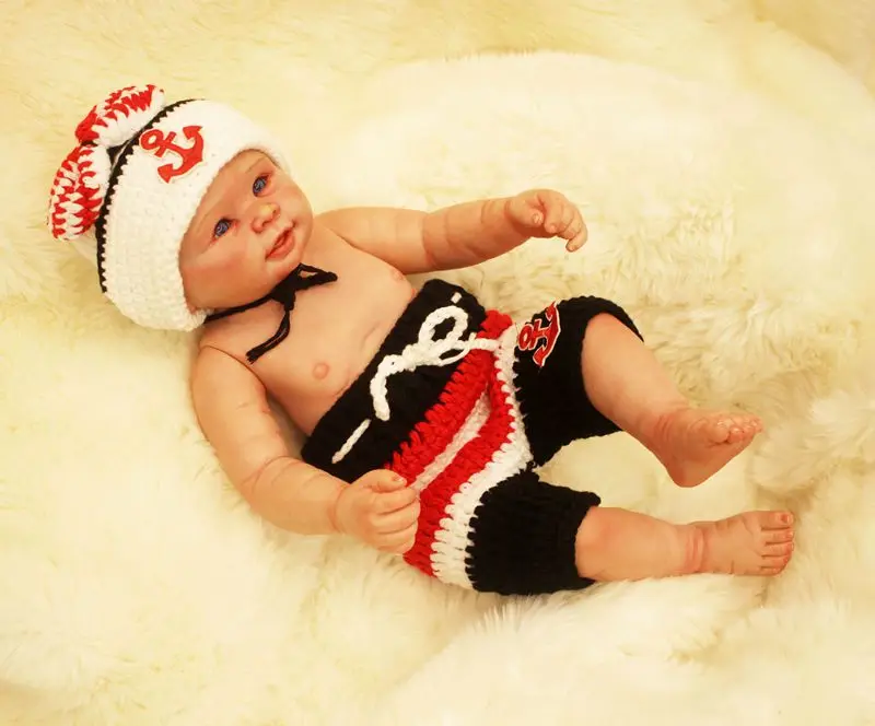 

55cm boy Body Full Silicone Reborn Baby Doll Toys Lifelike Full Vinyl Newborn bonecas dolls for Girl Babies Brithday Gift Toy