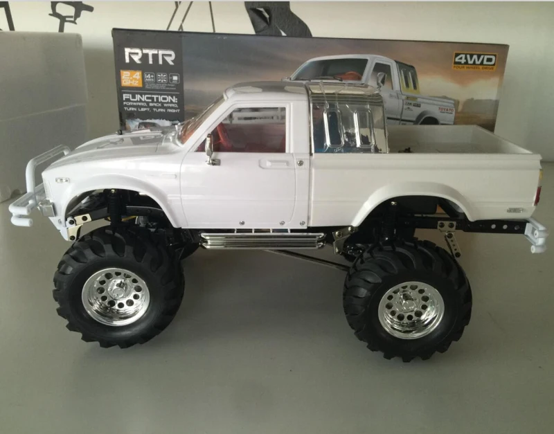 Профессиональный Elextric Racing пикап RC грузовик P407 1:10 2,4 г 30 минут 4WD высокое Скорость удаленного Управление восхождение грузовик