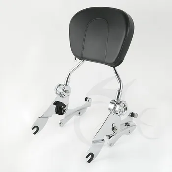 

Motorcycle 4 Point Docking Hardware Sissy Bar Backrest For Harley Touring Road King Street Road Glide Electra Glide 2014-2020