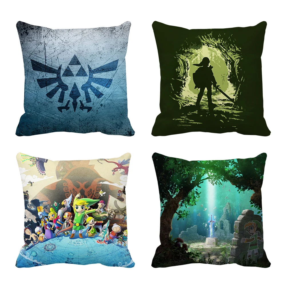 Legend of Zelda Game Multi Size Throw Pillow Case Free Shippingpillow