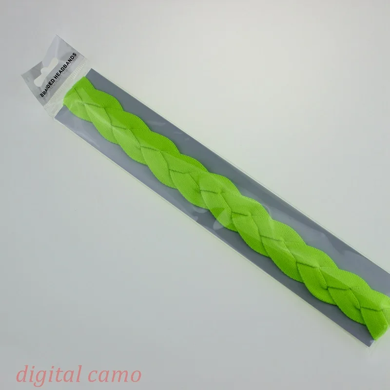 100pcs new non slip braid headband girl women high quality Workout Athletic Running Sports Yoga