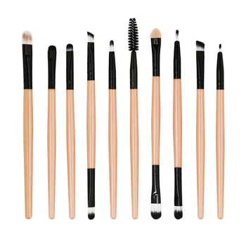 

ISHOWTIENDA 10 pcs Beauty Professional Makeup Brushes Defined Tools Foundation Powder Make up Brushes Sets pinceaux maquillage