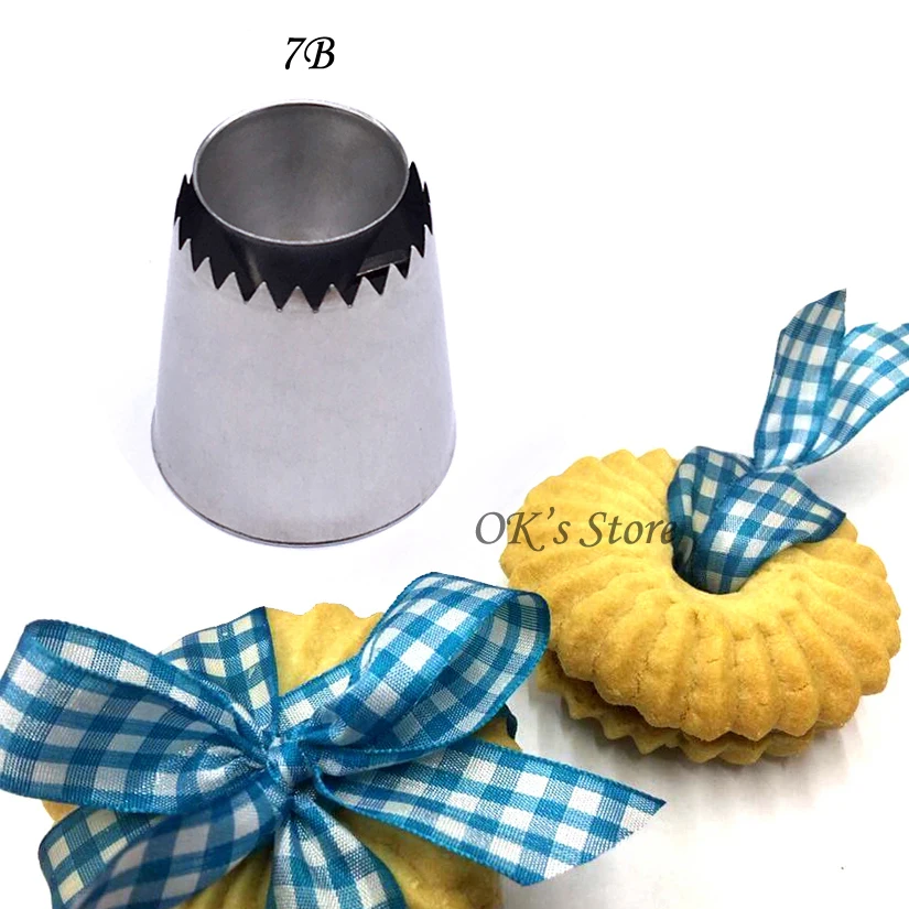 

Cookie Puff Cream Pastry Icing Piping Nozzles Cake Decorating Pastry Tip Sets Fondant Cake Tools