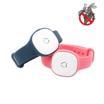 

Ultrasonic Electronic Anti-mosquito Bracelet Children Silicone Mosquito Repellent Bracelet For Summer Indoor Outdoor