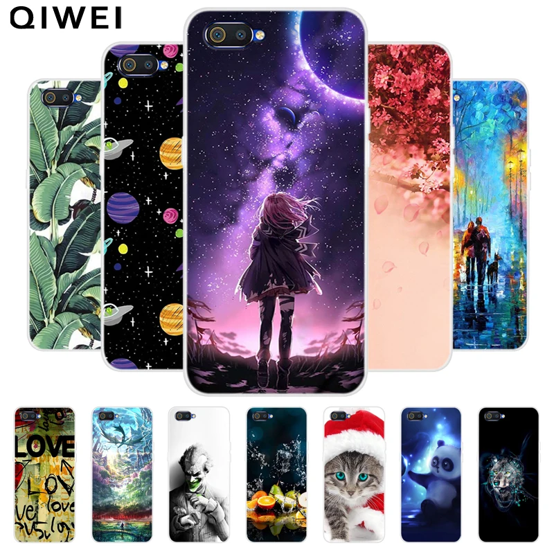 Realme C2 Case For OPPO Realme C2 Cover Soft TPU Phone Cases Cover For OPPO Realme C2 Back Fundas Shells RealmeC2 C 2 RMX1941