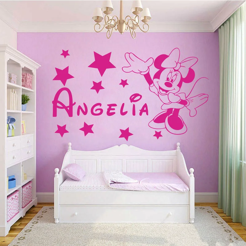 Nursery baby wall art decor 216 STARS STICKERS DECASL