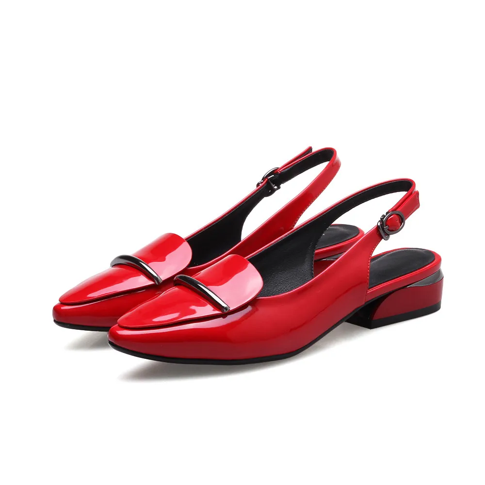 MORAZORA/Новое поступление года; туфли-лодочки; женская обувь; простая Летняя обувь с пряжкой; вечерние и свадебные туфли; удобные на квадратном каблуке Тонкие Туфли