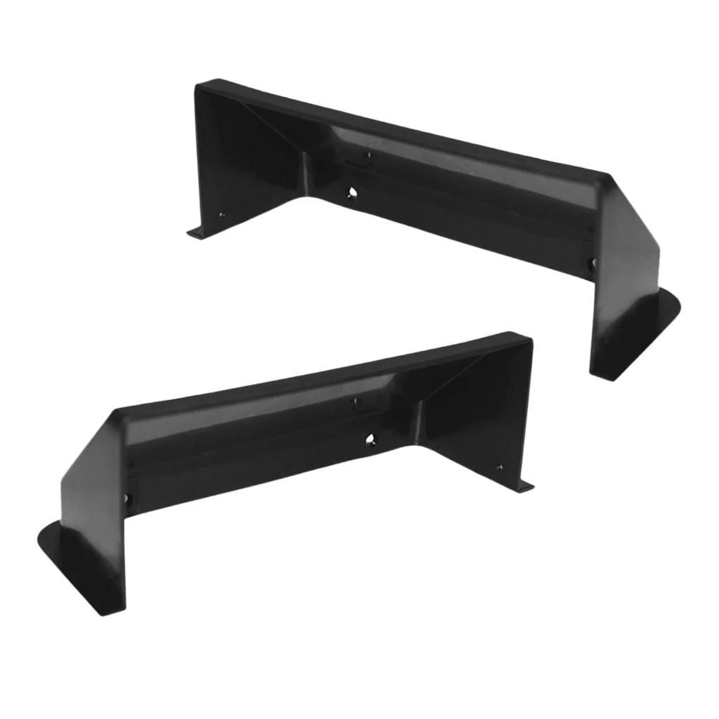 Pack of 2 Black Plastic Foosball Ball Collecting Box Foosball Ball Stopper Table Football Goal Gate
