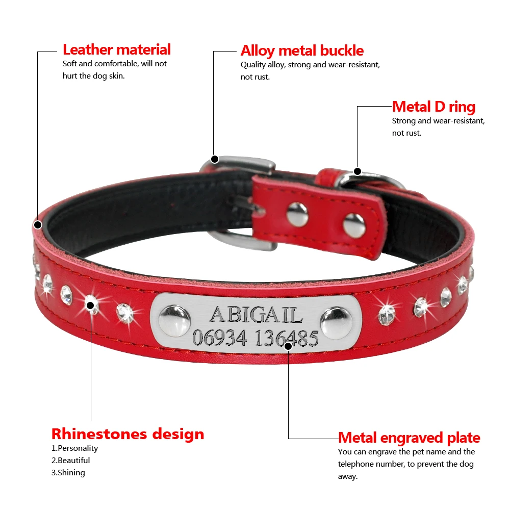 leather dog collars