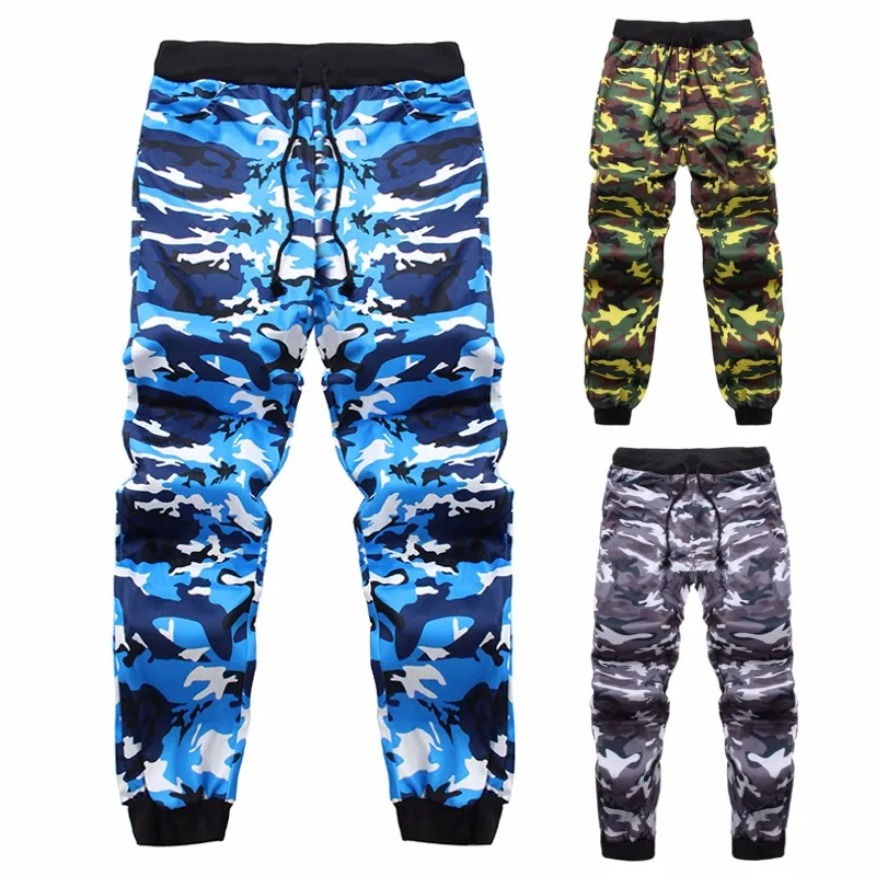 Men Camouflage Pants 2019 Brand Clothing Mens Sportswear Track Pants Casual Baggy Camo Joggers