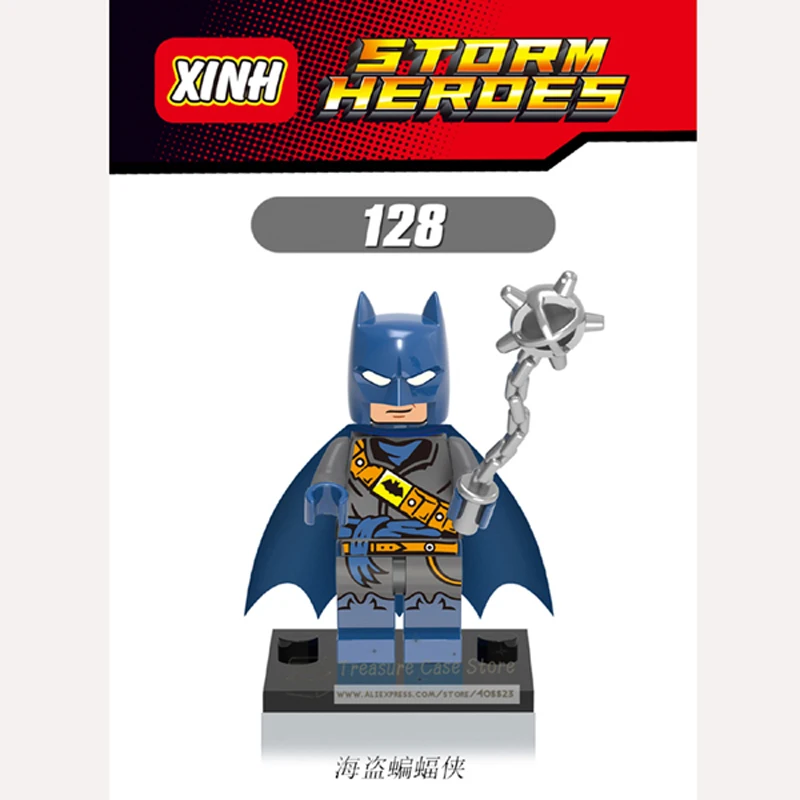 NO.128 пират Бэтмен индивидуальная фигура супер ToysHero строительные блоки | Игрушки и