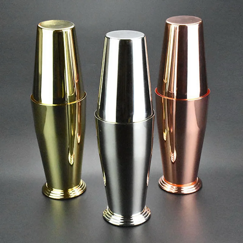 Bar tools metal Bartender Boston shaker stainless steel Cocktail shaker