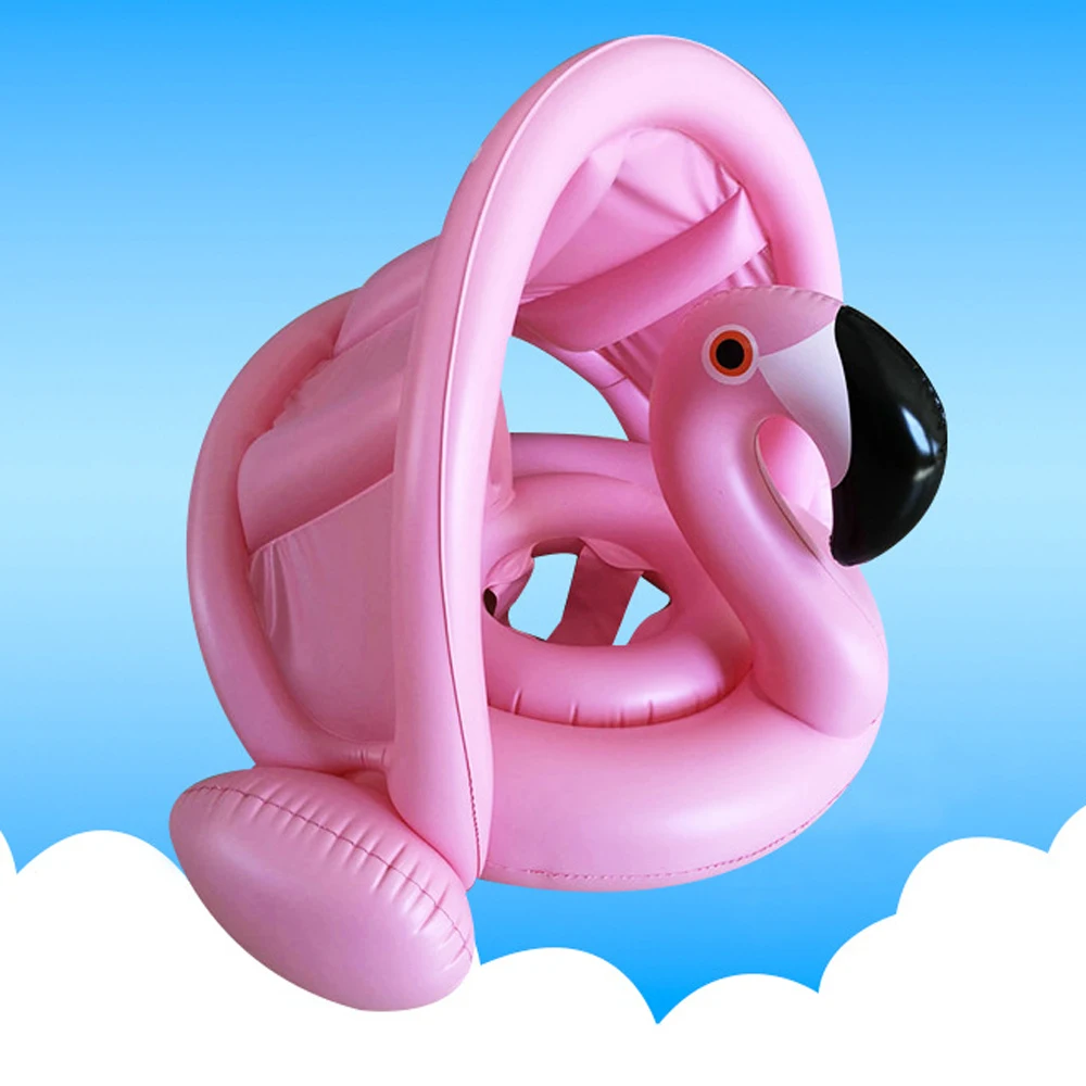 Flotador Inflable De Flamenco De 110 Cm Con Soporte Para Bebidas – Ideal Para Piscina, Playa Y Fiestas De Verano, Para Adultos Y Niños (Vinilo Resistente)