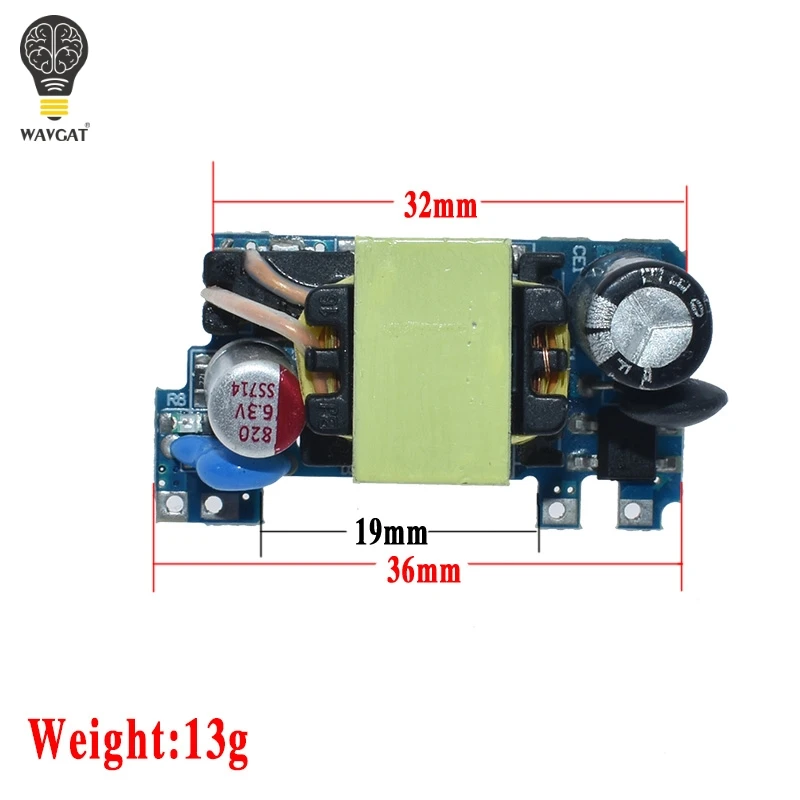 AC DC преобразователь 110V 220V to 5V 2A понижающий стабилизатор напряжения низкий