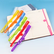 4 шт. милый силиконовый палец указывая закладки Книга Mark офисные поставки смешной подарок студент поставки