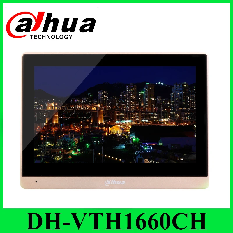 

Dahua VTH1660CH Original English Version 10-inch Color Indoor Monitor 10.2" TFT Capacitive Touch Screen Replace VTH1550CH