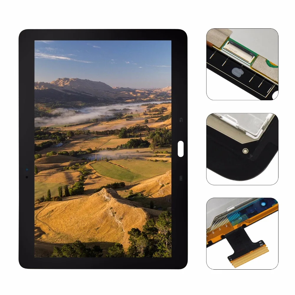 ЖК-дисплей AAA для Samsung Galaxy Note 10 1 SM-P600 P600 P601 P605 сенсорный экран дигитайзер в сборе