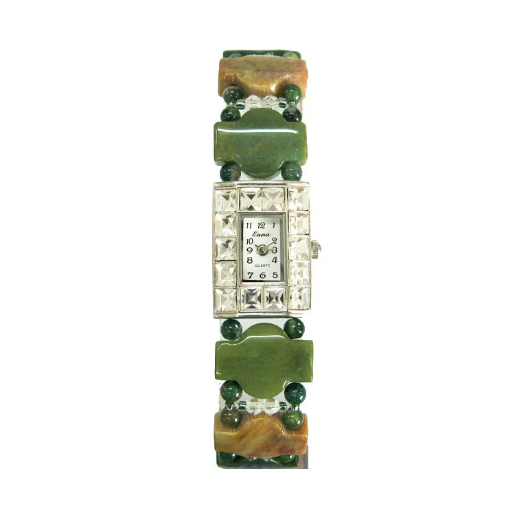 

2020 New Korean Fashion Diamond-inlaid Watch Eana Gemstone Waterproof Quartz Temperament Women's Wholesale