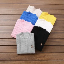 Новые модные свитера для мальчиков и девочек 4-14 лет детская одежда