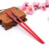 Colorful Chinese Style Wood Hairpins Beautiful flower sandalwood hair sticks for women Wedding Headwear  jewelry 2022 new ► Photo 3/6