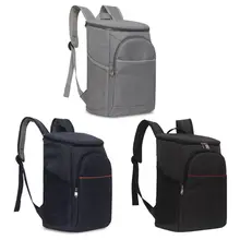 18L утепленная охлаждающий рюкзак для пикника и кемпинга, Пеший Туризм Beach Park льда теплоизолированная сумка для ланча рюкзак