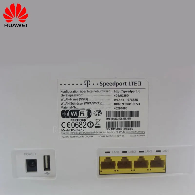 Wi Fi роутер Huawei B593 100 Мбит/с 4G LTE FDD CPE|4g lte router wifi|huawei 4g unlockb593 huawei |