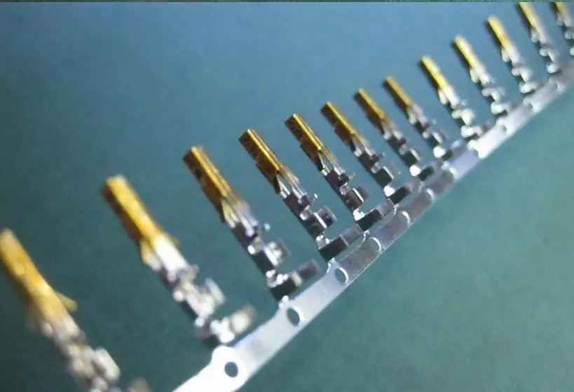 4.2mm 5557 terminais Do conector Do Computador agulha fêmea para 4 P 6 P 8 P 20 P 24 P macho shell/Metade banhado a Ouro pé alto ou baixo pé