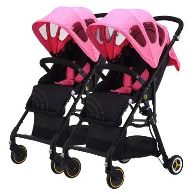 Babyfond/детская коляска двойка с высоким ландшафтом Легкая детская для второго