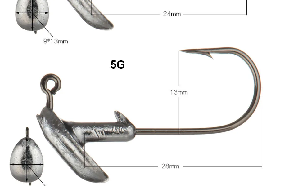5 шт./лот, 3,5 г, 5 г, 7 г, 10 г, 14 г, стакан, свинцовая головка, крючок, джиг, приманка, рыболовные крючки для мягкой приманки, рыболовные снасти, рыболовные снасти, аксессуары