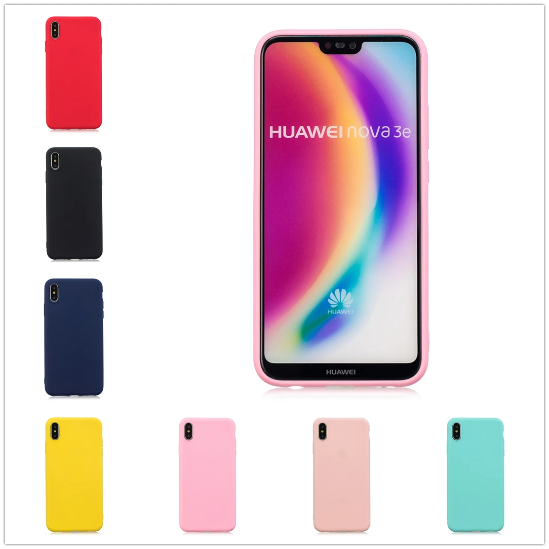 Плотная чехол для Huawei p20 Lite телефона P 20 Pro защитный бант Коврики защиты 10 Капа Y9 2018
