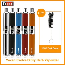 Yocan Evolve-D сухой травы испаритель встроенный 650 мАч батарея ручка набор 510 и эго Резьбовая электронная сигарета