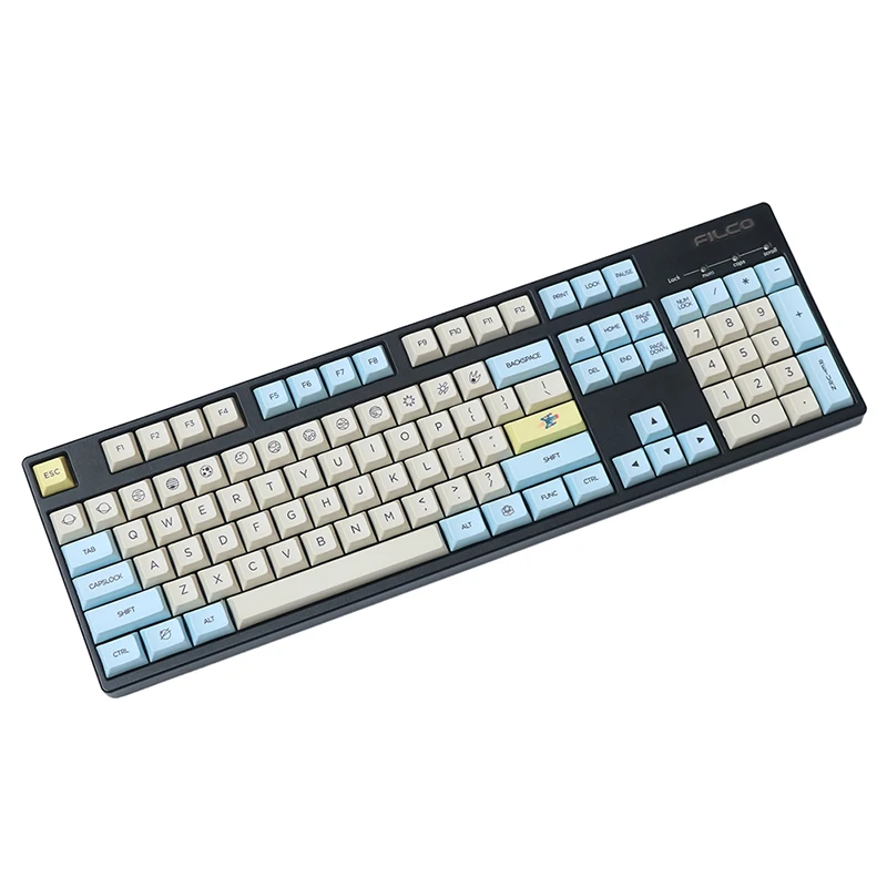 Xda профиль 165 клавиш pbt Материал краситель подложка keycap для mx Переключатель