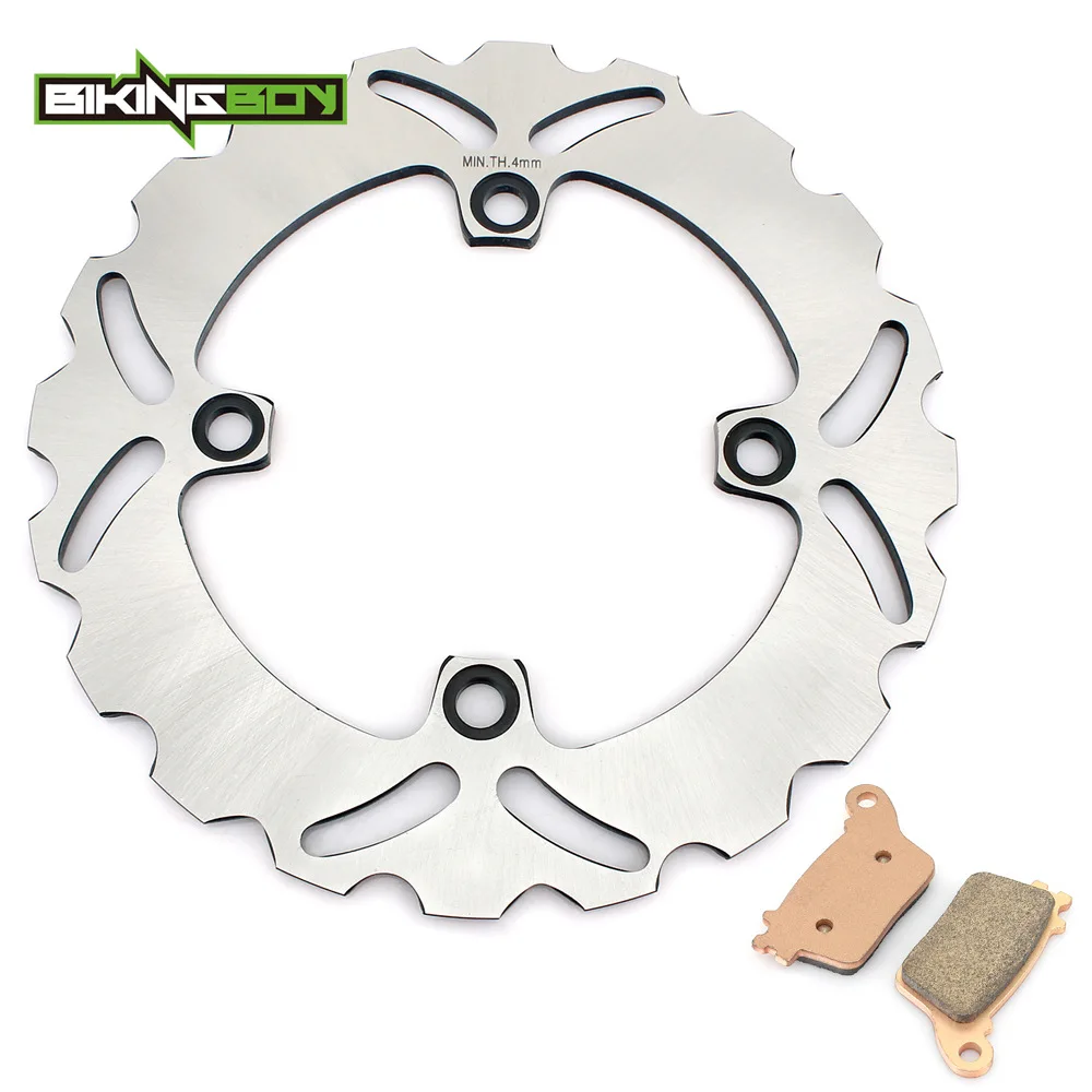 BIKINGBOY задний тормозной диск роторные колодки CBR600RR/ABS CBR1000RR/ABS Fireblade 09 10 11 12 13 14 15 лет