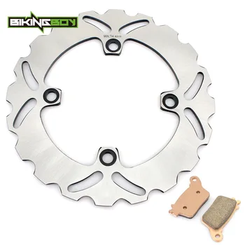 

BIKINGBOY Rear Brake Disc Rotor + Pads CBR600RR 07-15 CBR 600 RR ABS 2009-2015 CBR 1000 RR 06-15 CBR1000RR ABS 09 10 11 12 13 14
