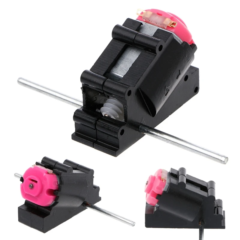 

2019 New Double Shaft Bevel Angle Gear Motor Suit Worm Reducer 3-6V DIY Parts For Sale