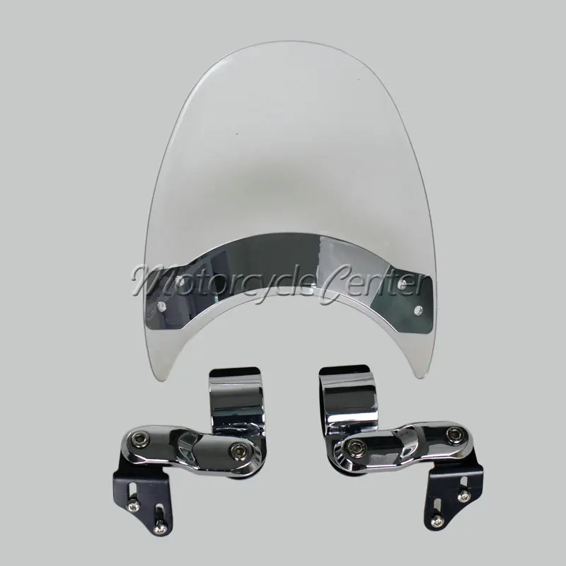 Wind Deflectors Windshield Windscreen For Kawasaki Vulcan 900 VN900C