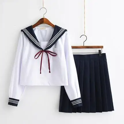 Jk School Uniforms For Girls Student Autumn Japanese Long Sleeve Women ...