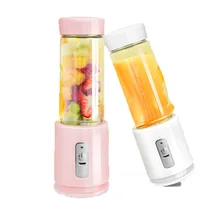 Sarmocare 500ml USB Mini Blender Glass Bottle Juicer 4 Blades Portable Fruits Mixer Meat Grinder Juice Maker Machine